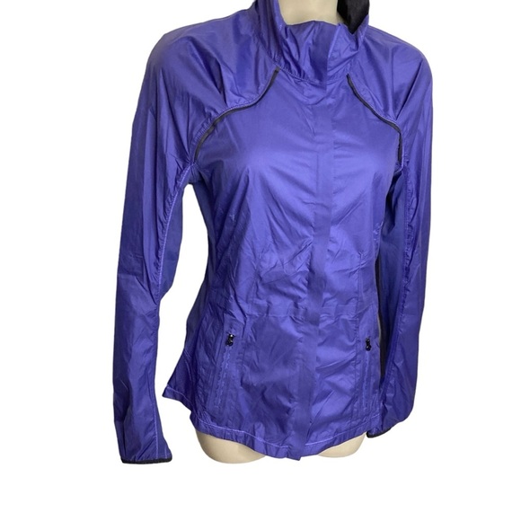 Lululemon Run Essential Jacket Purple Size 4 - Picture 5 of 9